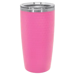 20 oz. golf tumbler in pink