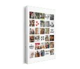foto slika kolaž na platnu s obiteljskim fotografijama – personalizirani poklon