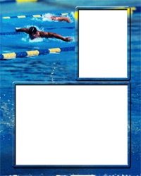 Swimming team mate template