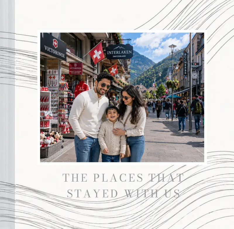The Places That Stayed With Us