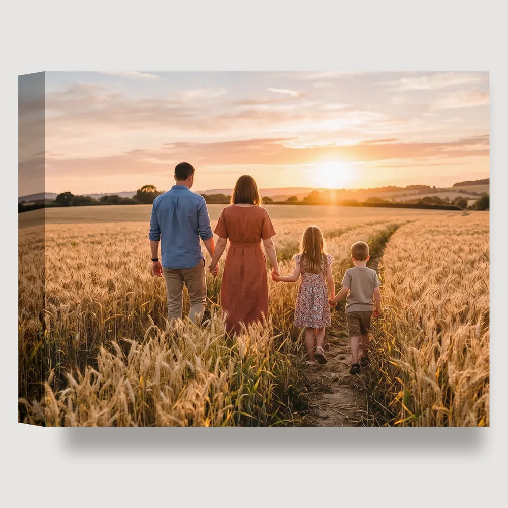 8x10 H Canvas Print