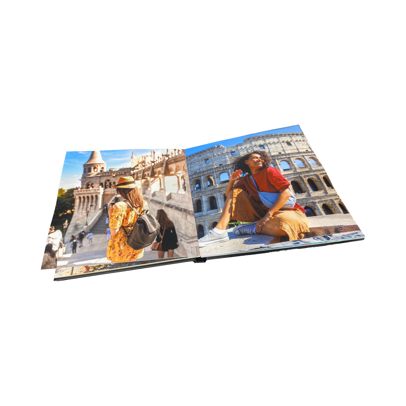 Hardcover Layflat Photo Books Open