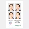 Planche de photos d'identité pour CNI et passeport