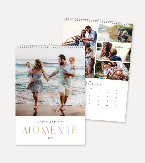 Fotokalender Colorful Moments im Format DIN A3