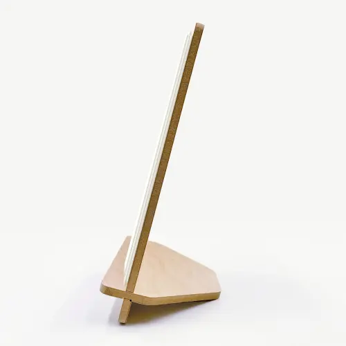 Photo calendar on easel