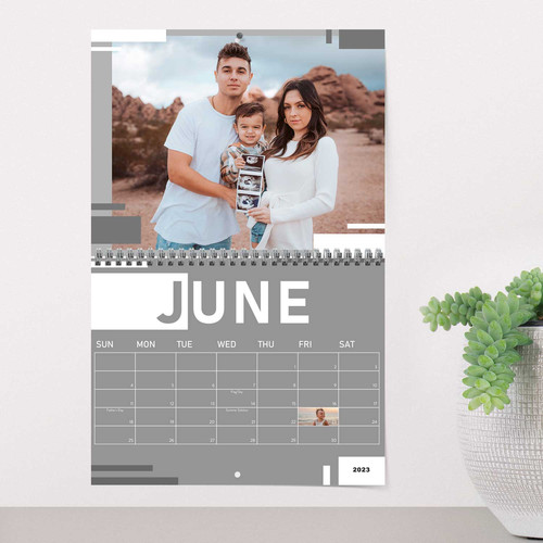 Simple photo calendar