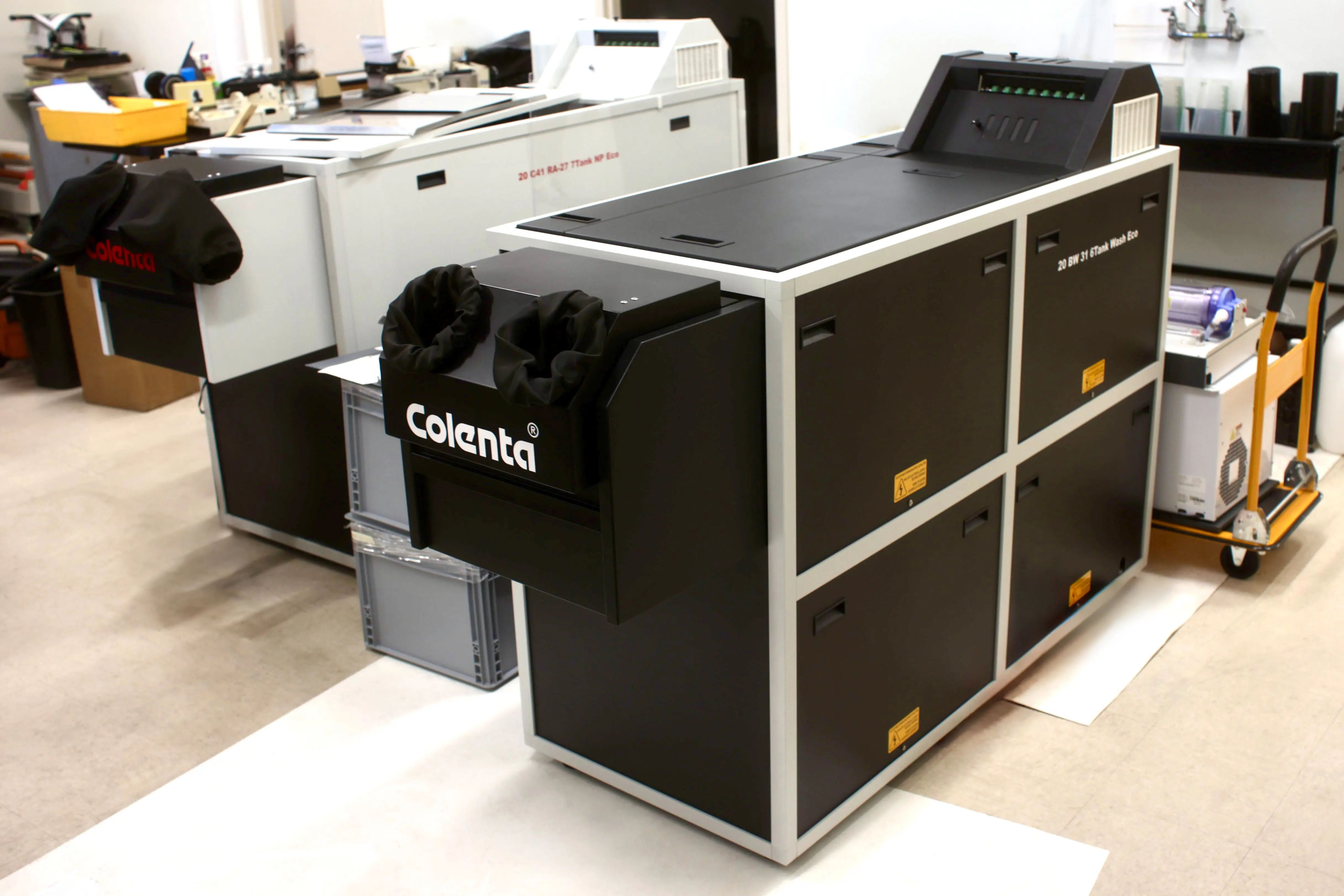 Colenta film processing machines