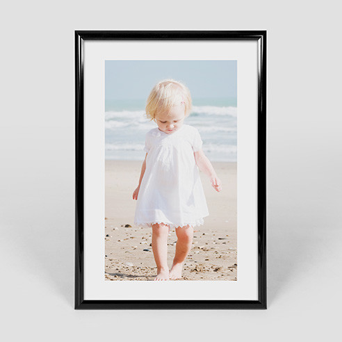 20x30 vertical baby poster in frame