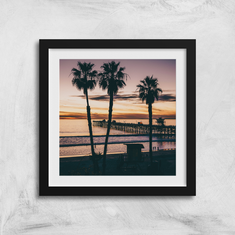 Cropped Framed Print 30x30cm