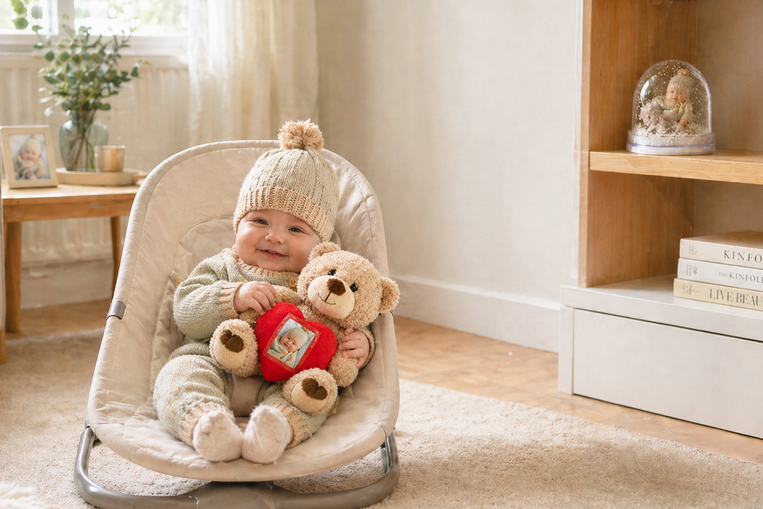 Poklon paket medvjedić i vodeni okvir