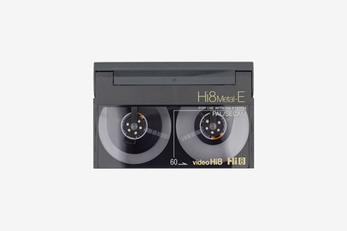 Home movies ready for videotape transfer to digital