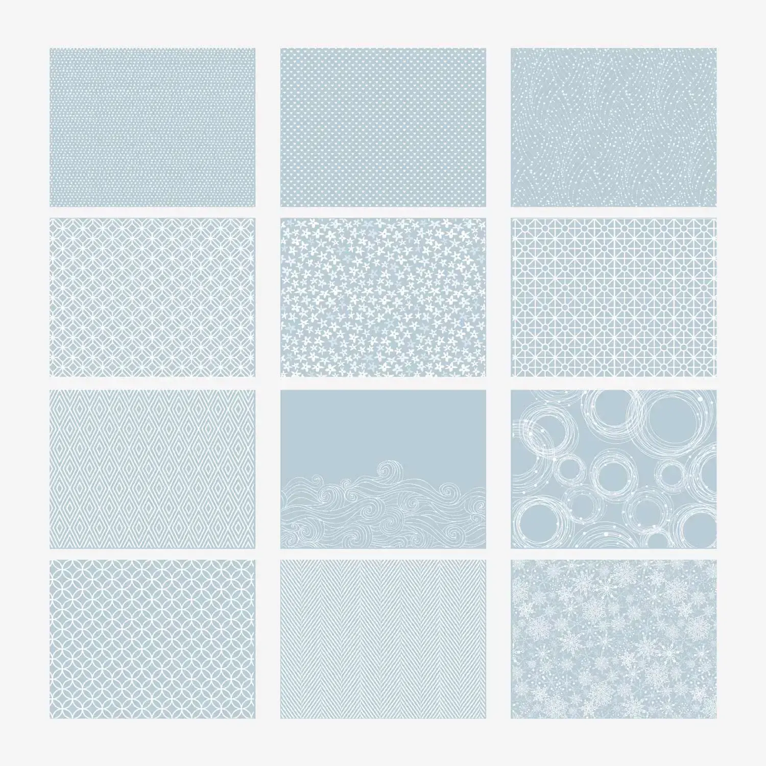 Patterns for photo calendar