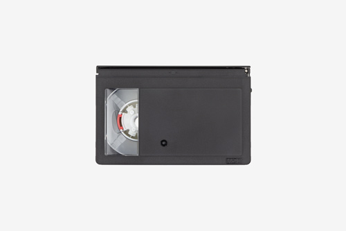 Home movies ready for videotape transfer to digital