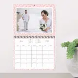 Fun pattern monthly wall calendar