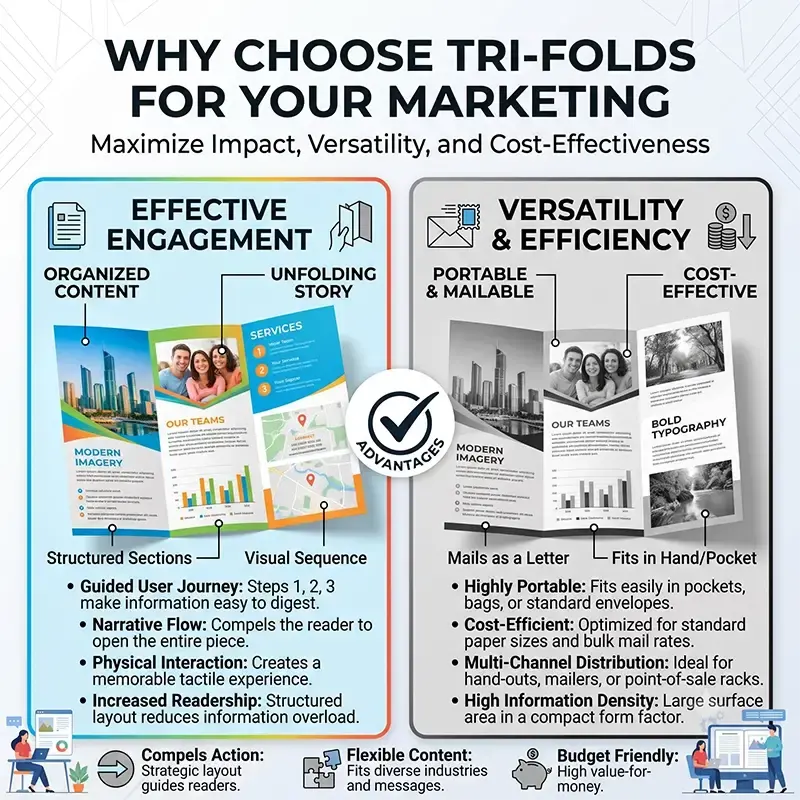 Info Graphic - Tri Fold Marketing Why
