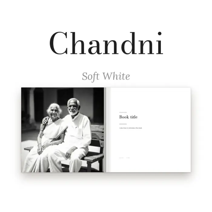 Inside a Chandni photo book