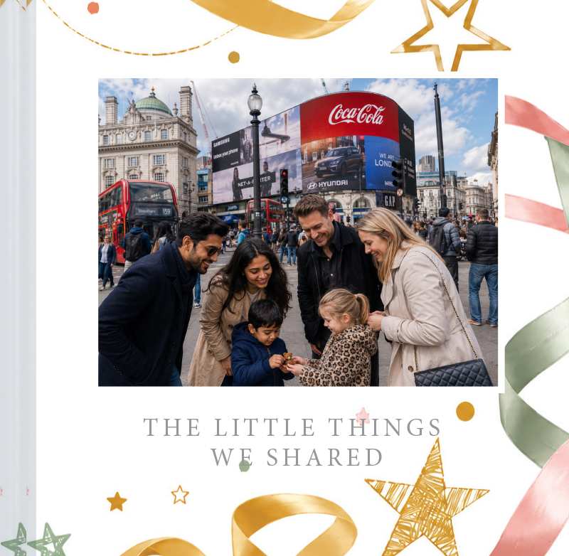 Nostalo Flowing Ribbons Photo Book