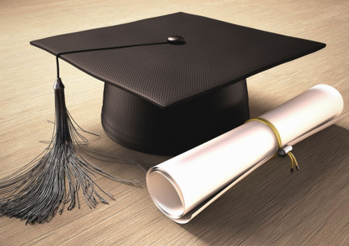 Graduation celebration photo