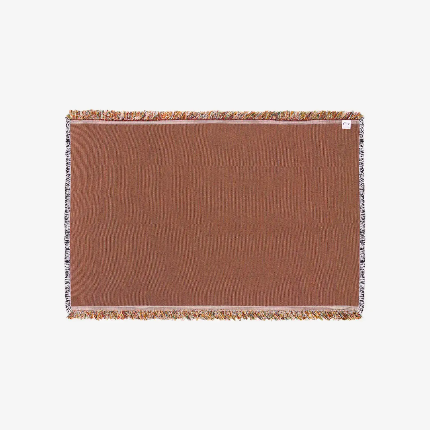 Personalized photo blanket back side