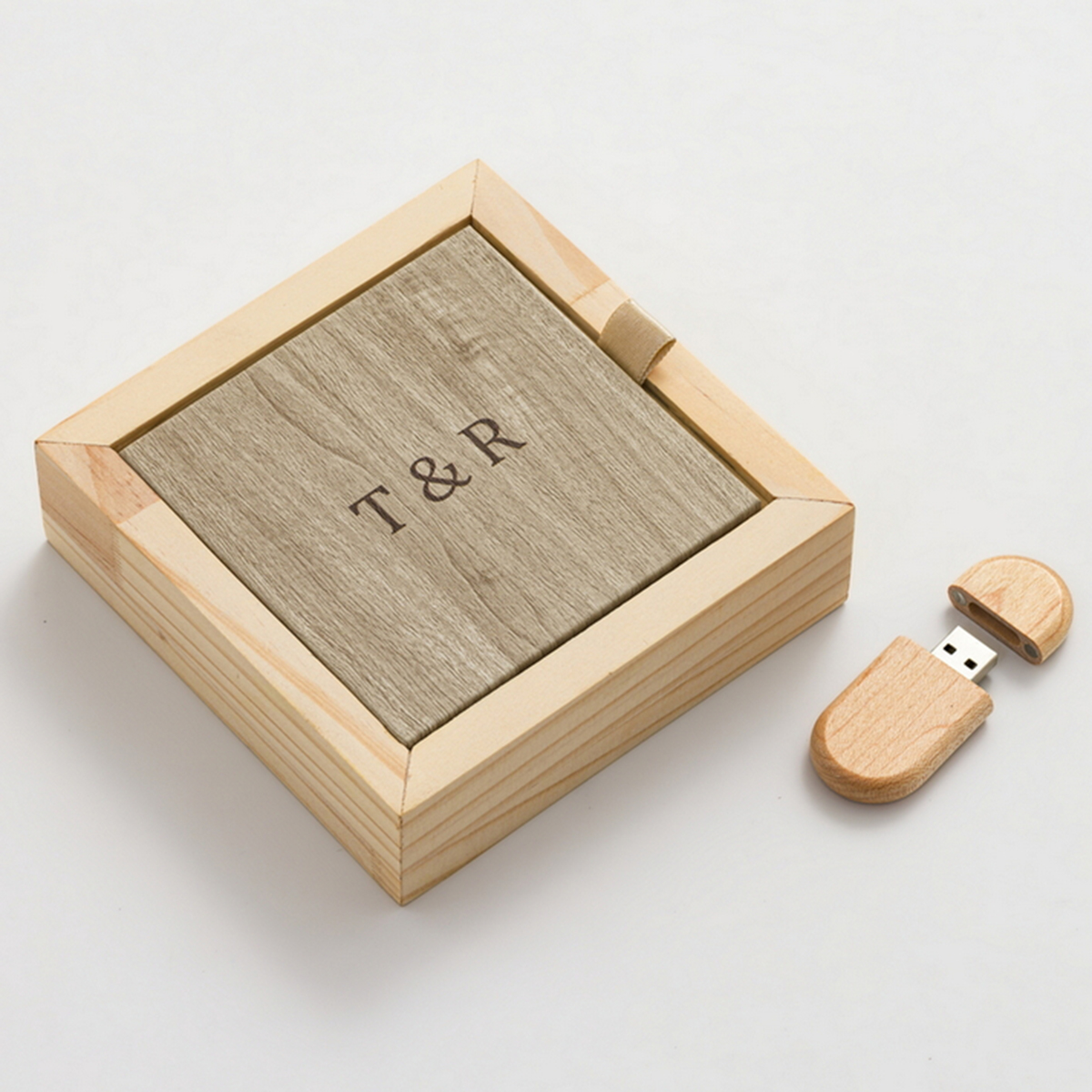 Usb Wok Box | Wooden USB Box