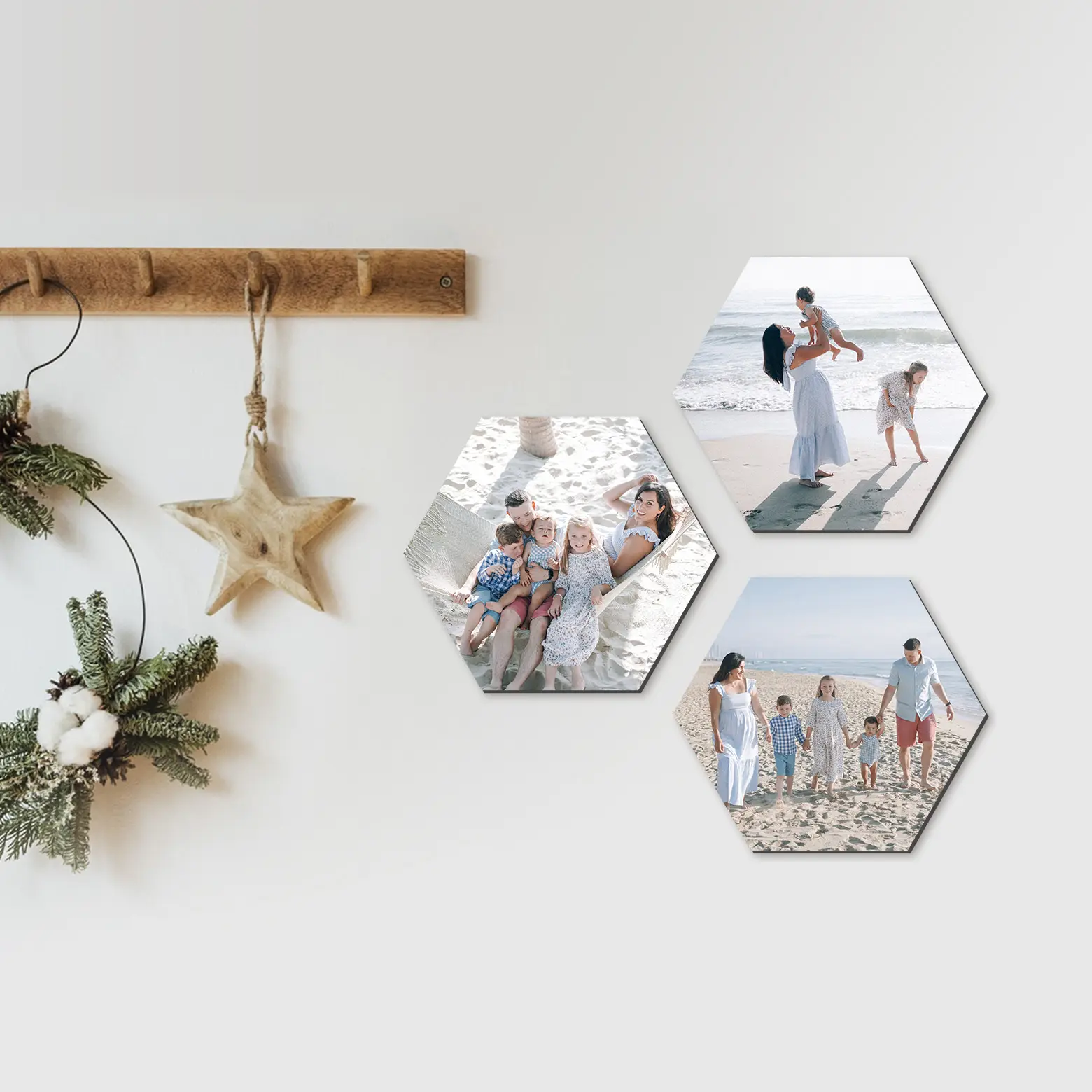 Hexagon Wall Tile Photo Prints