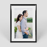 24x36 vertical poster framed white border
