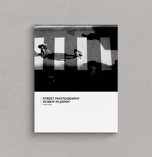Soft cover photo book of street photography in Japan
