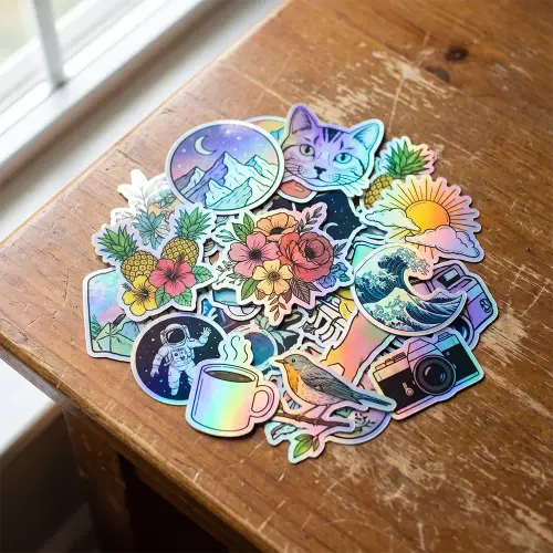 Collection of holographic stickers