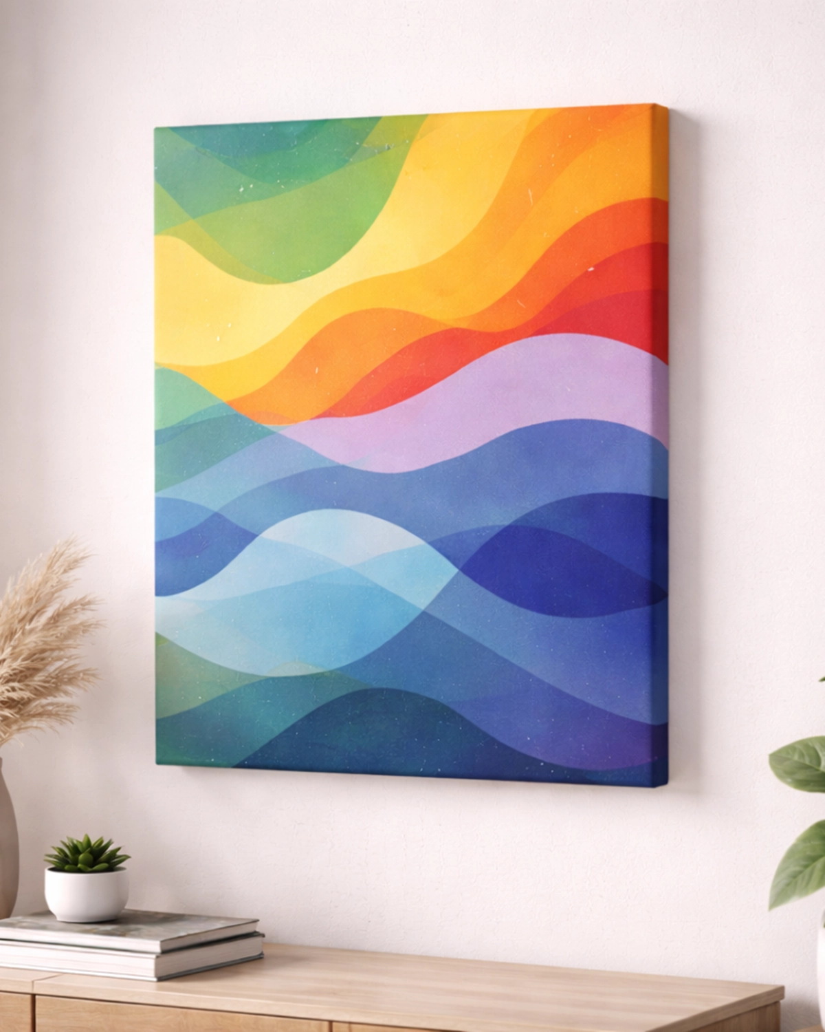 Canvas and wall art thumbnail for Gallery Wrap specs.