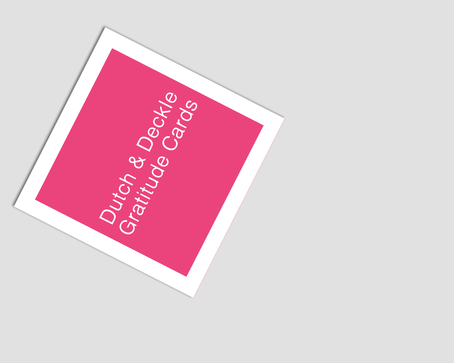Gif of Dutch & Deckle Gratitude Cards with inspirational quotes and pretty images printed on paper.