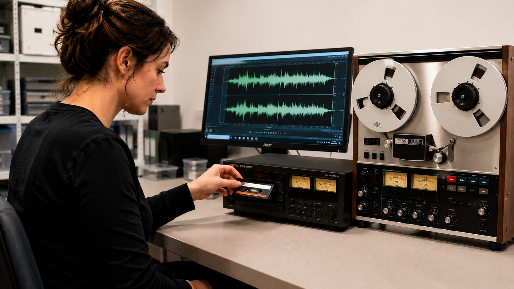 Professional audio transfer and digitizing service at The Print Refinery of Vernon Hills