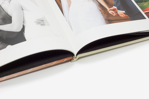 Photo book with classic pages