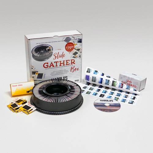 The Gather Box for 35mm Prints components