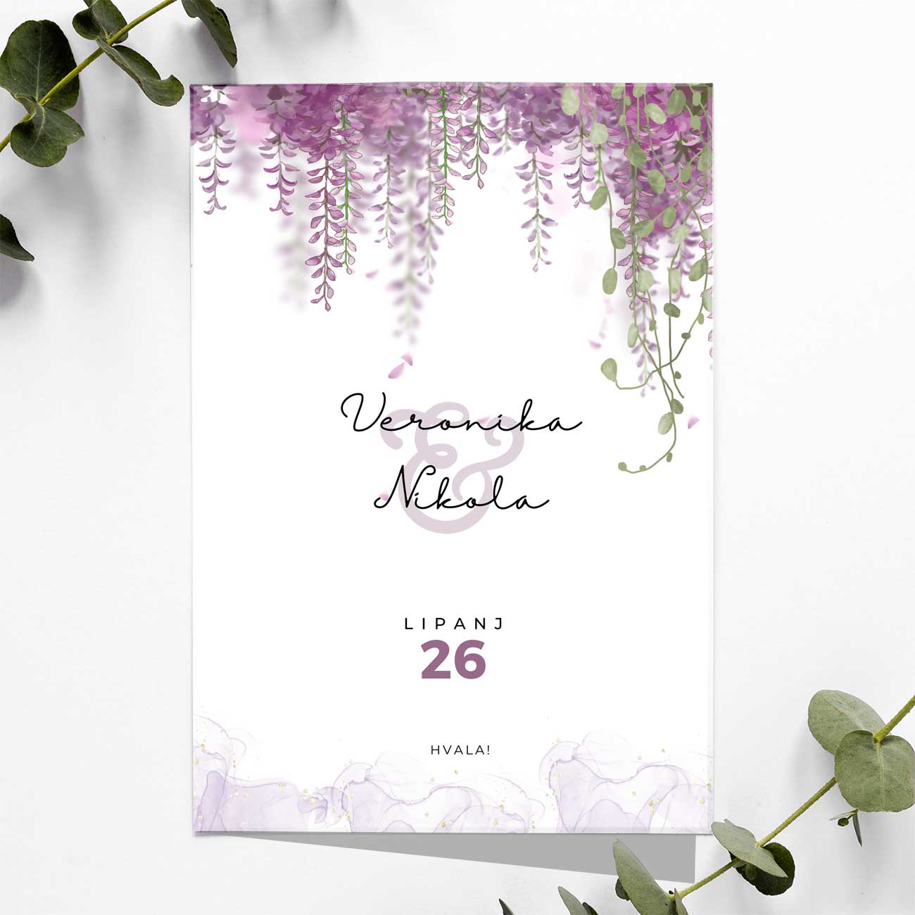 Zahvalnica za vjenčanje 4