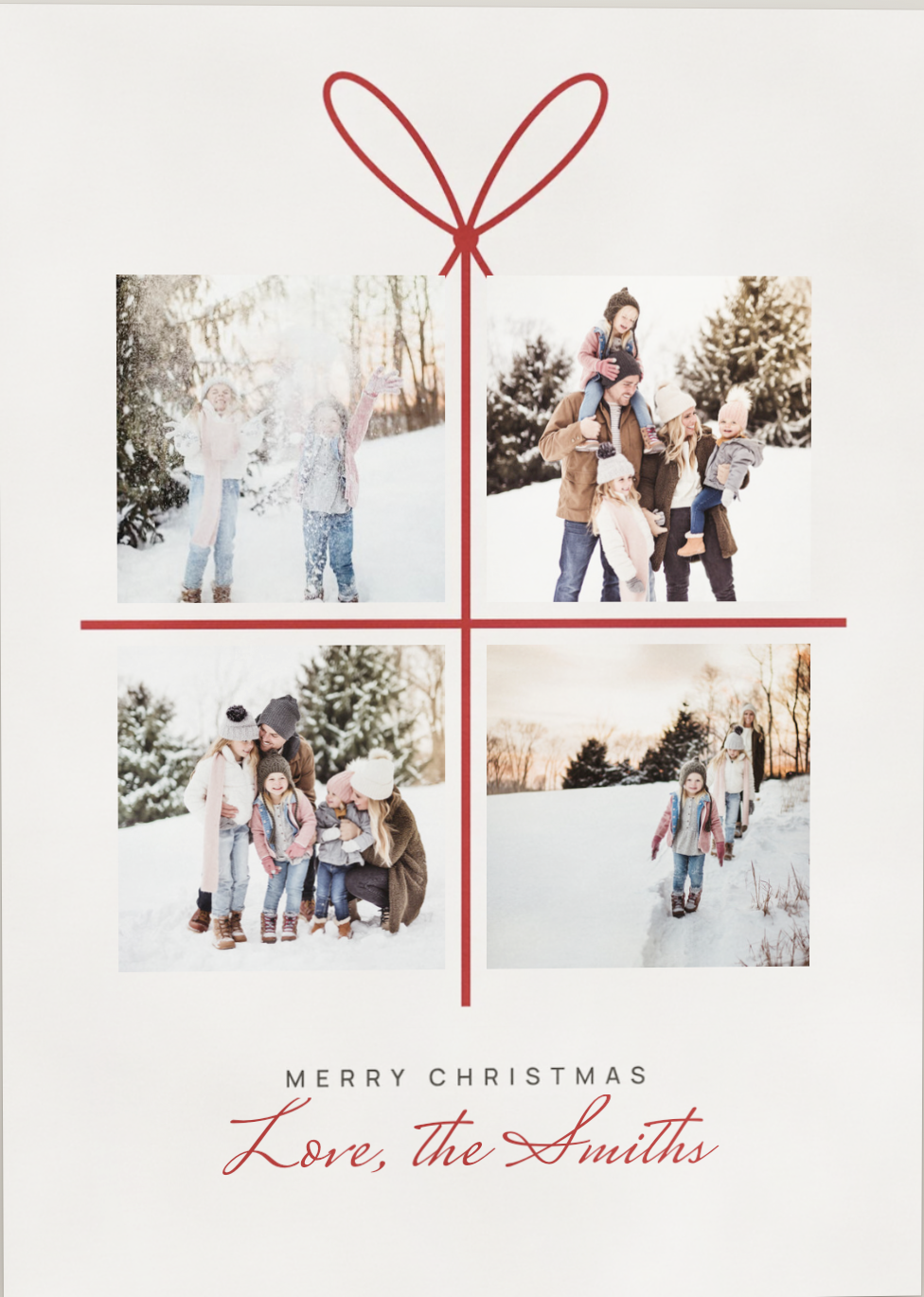 Photo holiday cards