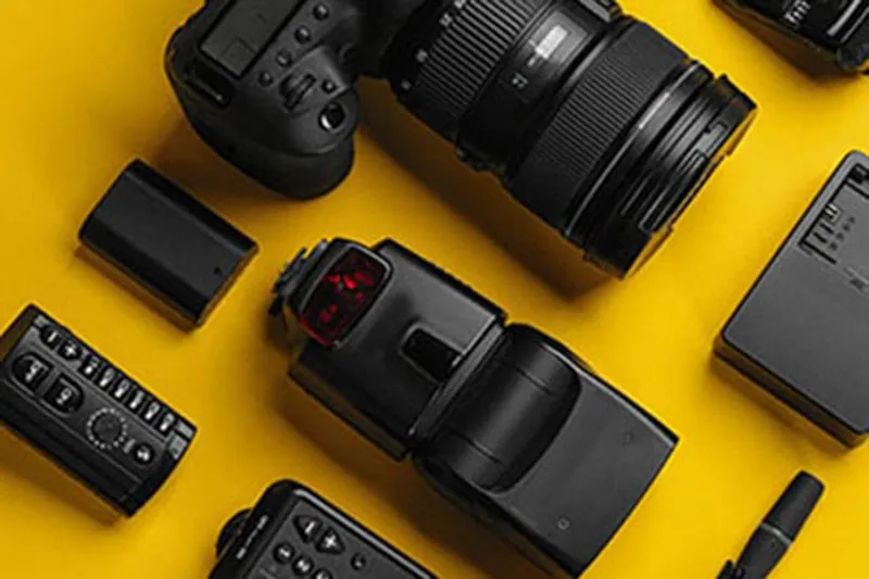 Camera gear and equipment rentals