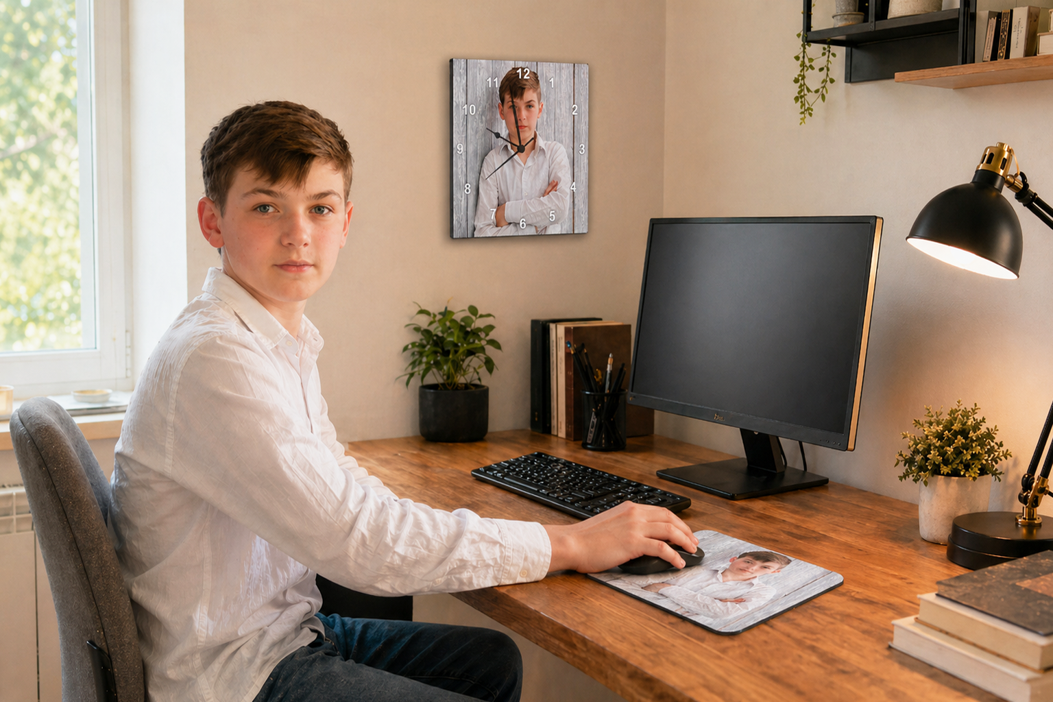 Poklon paket fotosat i podloga za miš