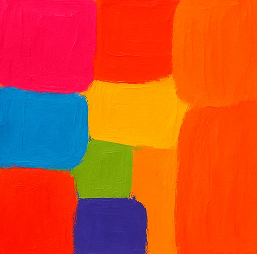 Leuchtende Farben