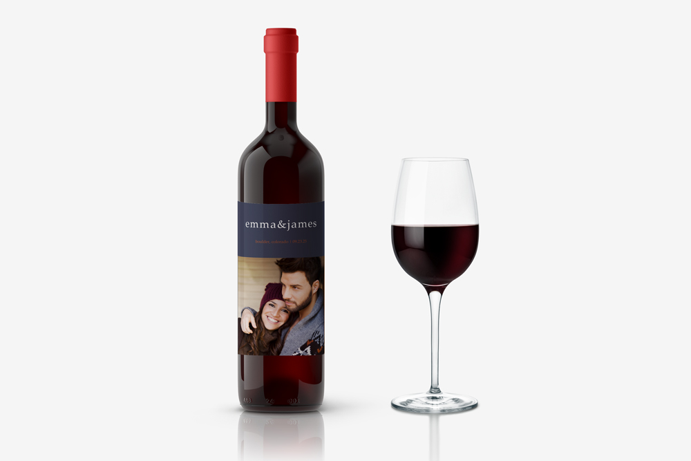 Photo wine labels for your special event