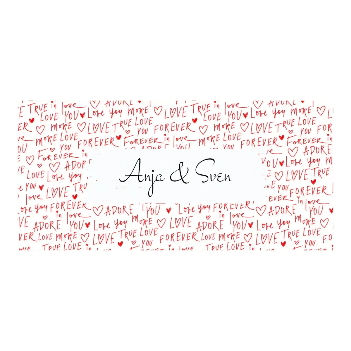 Romantična šalica s imenima i ljubavnim motivima – mali znak pažnje za veliku ljubav.