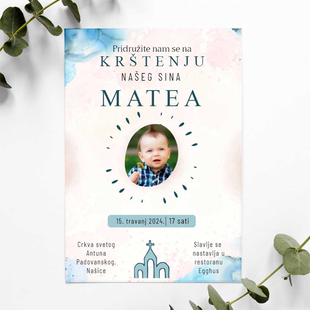 Pozivnica za Krštenje 4