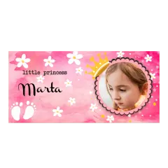 Personalizirana šalica s fotografijom i natpisom princeza. Idealno za djevojčice.