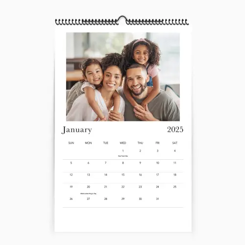 Photo wall calendar