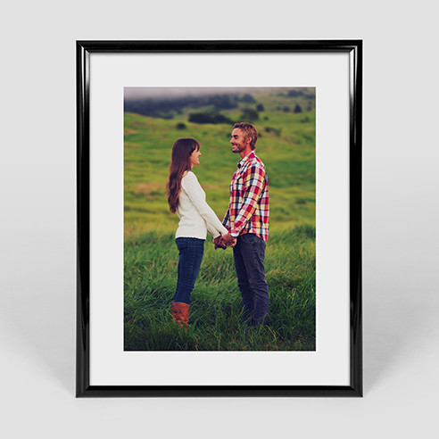 22x28 vertical couple poster framed