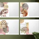 Dječji stolni foto kalendar s ilustracijama životinja – personalizirani kalendar sa slikama i tekstom, Puna.hr