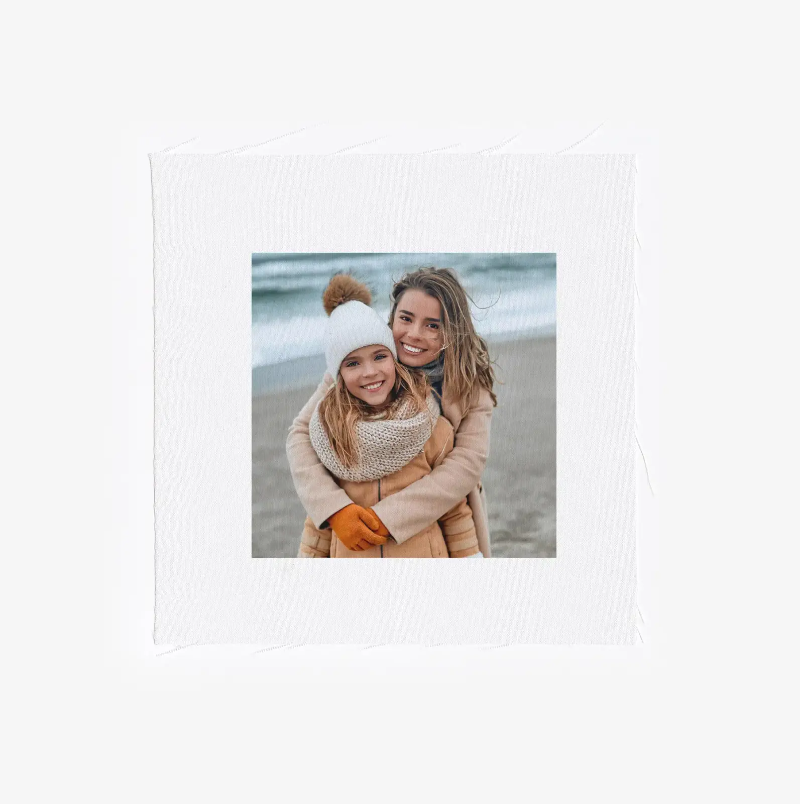 Custom photo quilt square 10x10