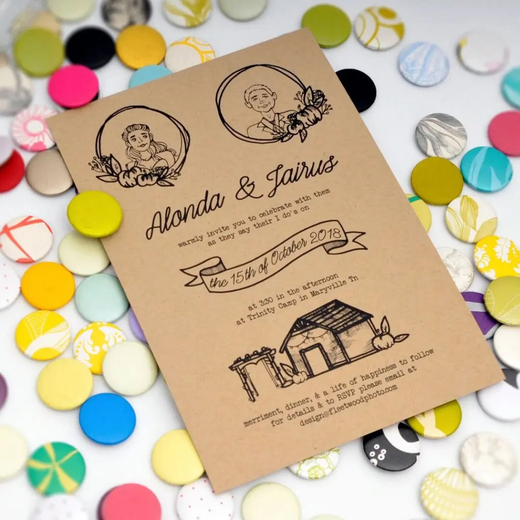 Custom wedding favors and packaging