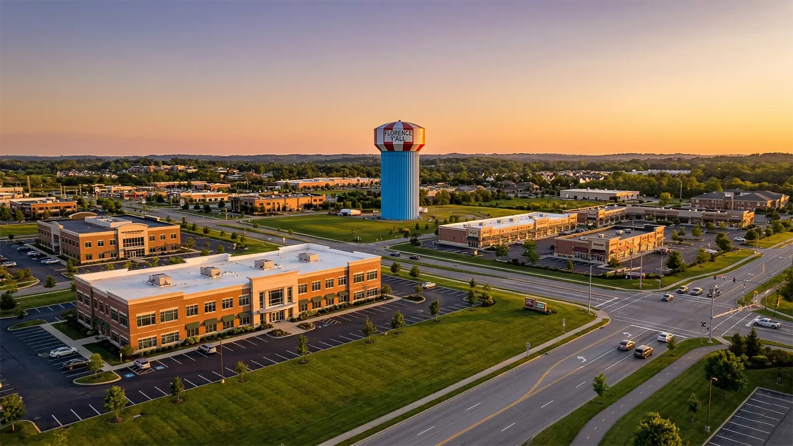 Water tower in Florence, Kentucky