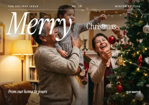 The Holiday Issue holiday card