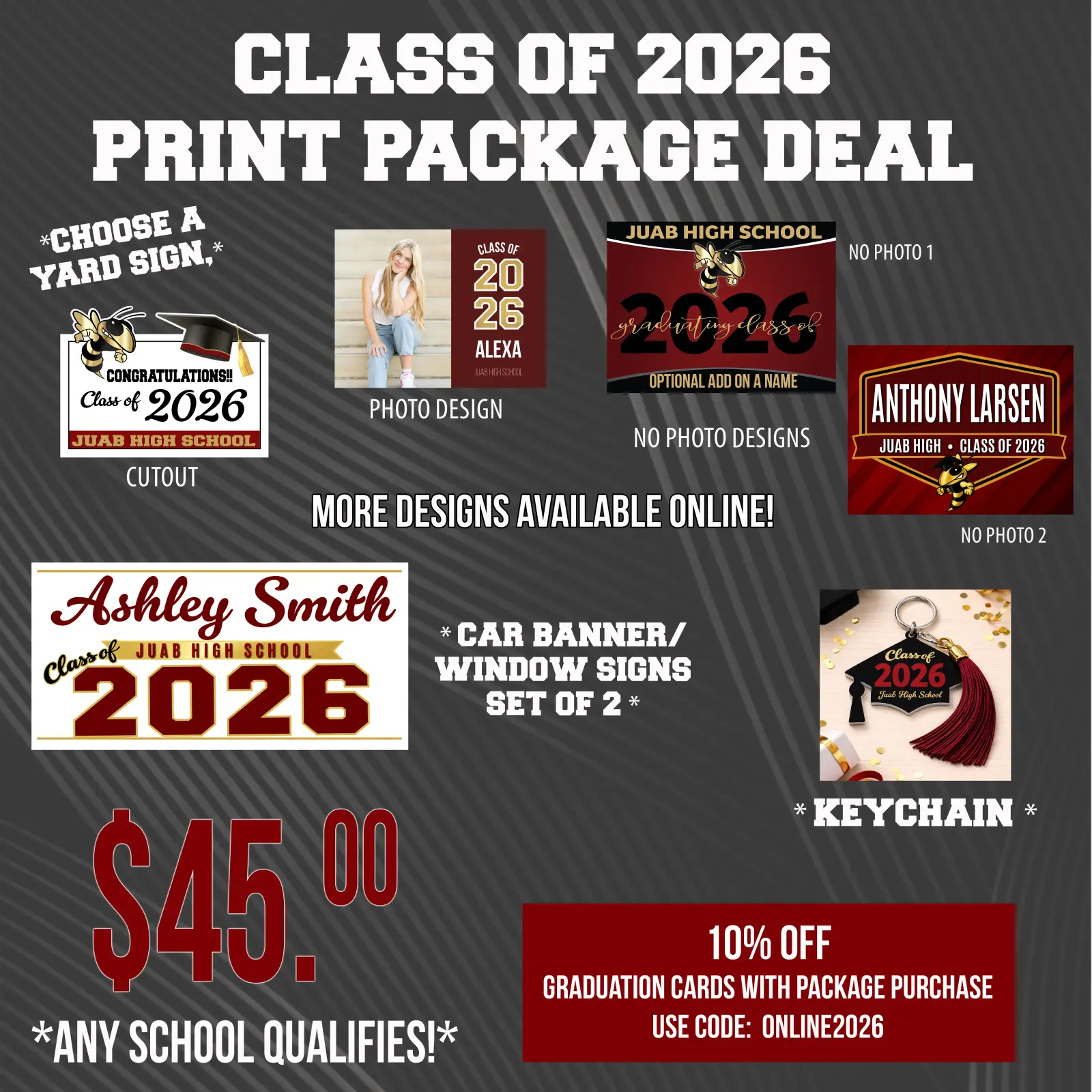 Graduation Package | One-stop shop for all things photo and print.